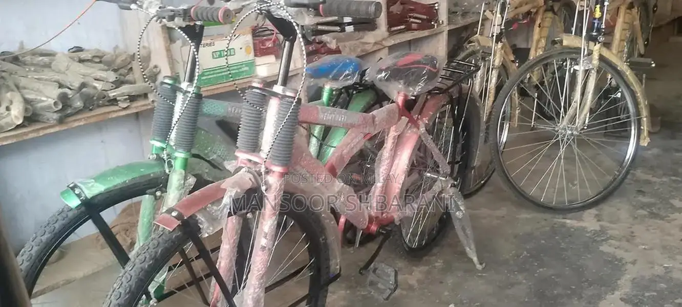 Red Bicycle for Sale - Stylish Urban Commuter Model