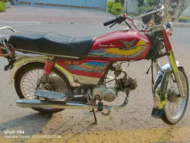 ZXMCO 70cc Motorcycle with Enhanced Features