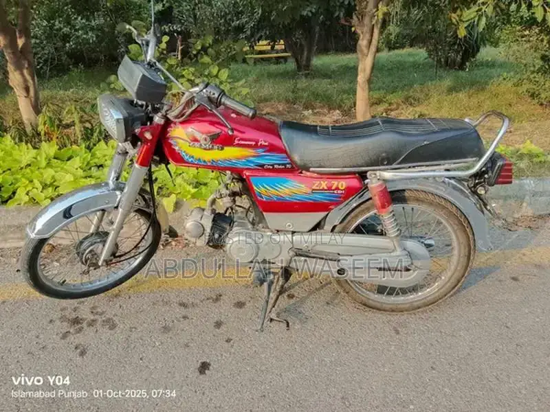 ZXMCO 70cc Motorcycle with Enhanced Features