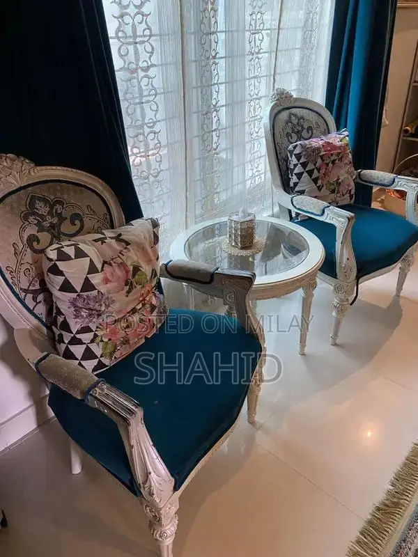 Complete Bedroom Set with Chairs and Mirror