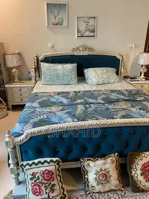 Complete Bedroom Set with Chairs and Mirror