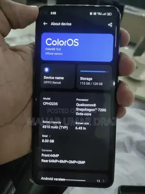 Oppo Reno 6 Smartphone - Pristine Condition