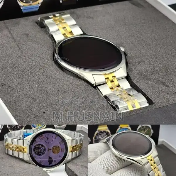 Slim Android Coin Watch with 2-Day Battery Life