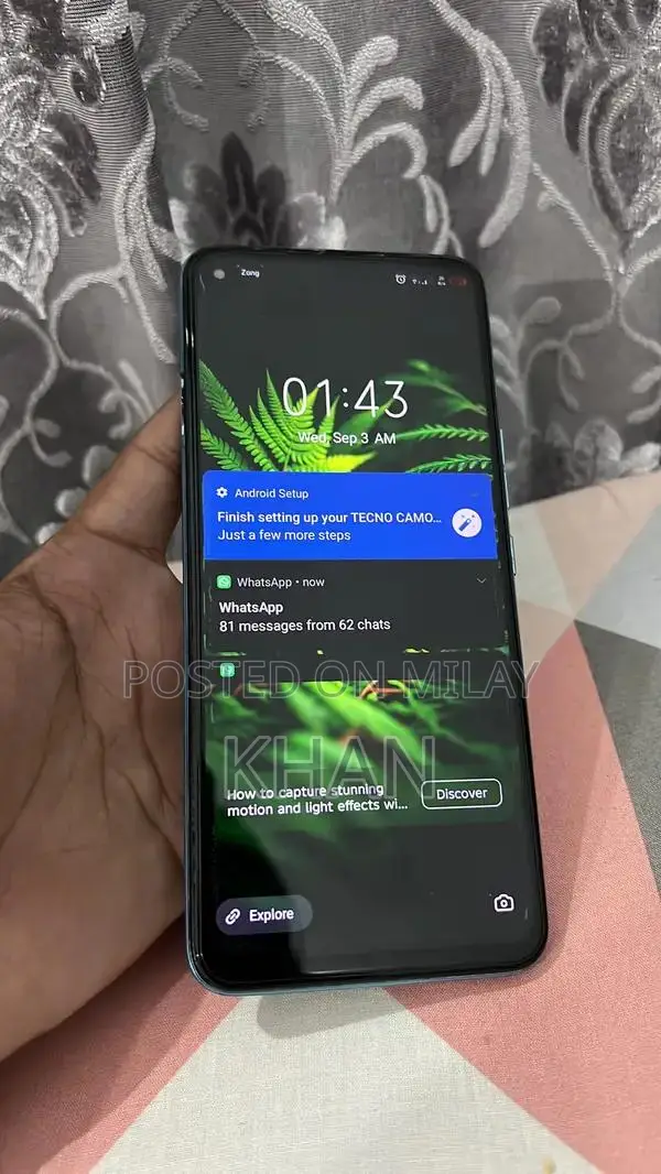 Compact Smartphone with Tecno Camon 16 SE Features