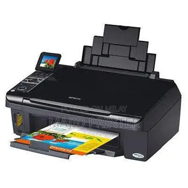 Epson SX400 All-in-One Color Printer for Photo and Sticker Printing