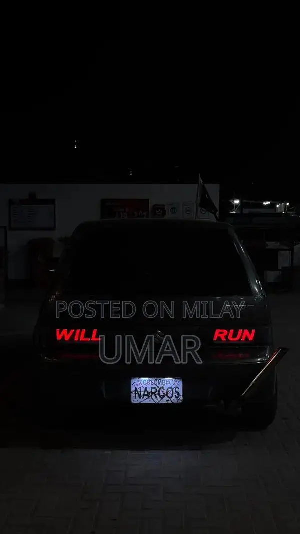 Custom Cultus LED Tail Lights with Dynamic Indicators and Reverse Ligh