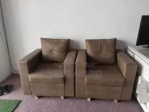 5-Seater Sofa with Office Table and Tea Table Set