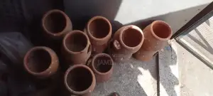 Bird Parrot Accessories and Clay Pots