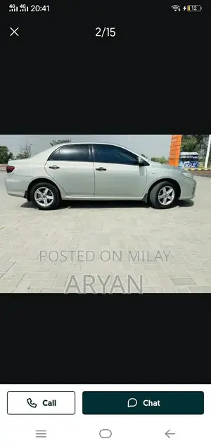 Toyota Corolla Gli Sedan 2011/2012 Automatic Transmission