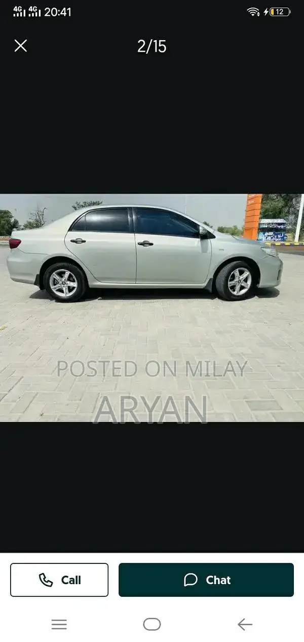 Toyota Corolla Gli Sedan 2011/2012 Automatic Transmission