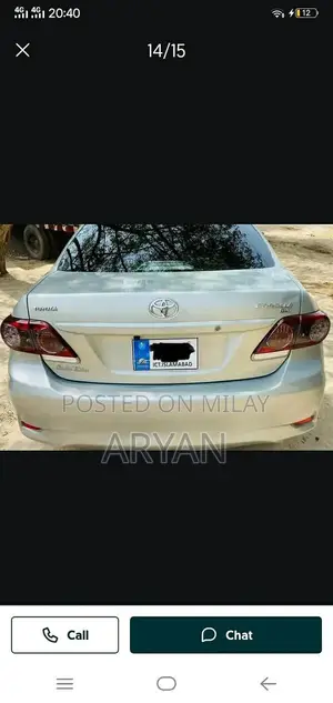 Toyota Corolla Gli Sedan 2011/2012 Automatic Transmission