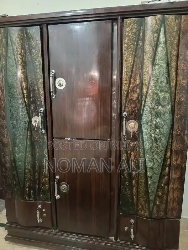 Complete Bedroom Set with Bed, Dressing Table, and Side Table