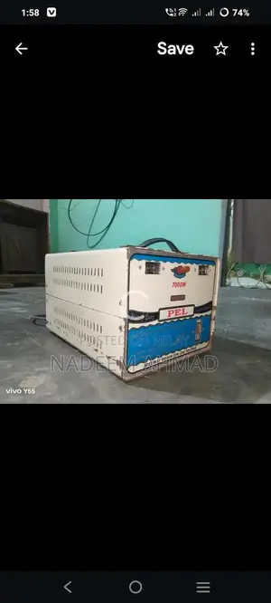 High-Power Electric Stabilizer 7000W Pure Copper Board