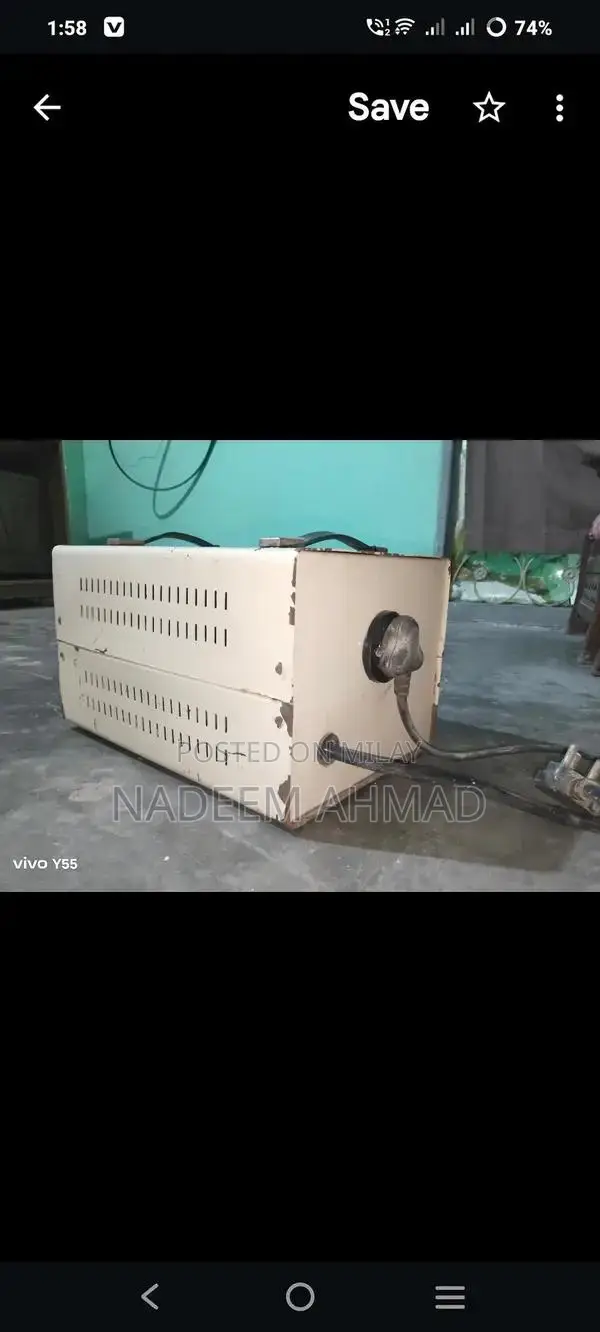 High-Power Electric Stabilizer 7000W Pure Copper Board