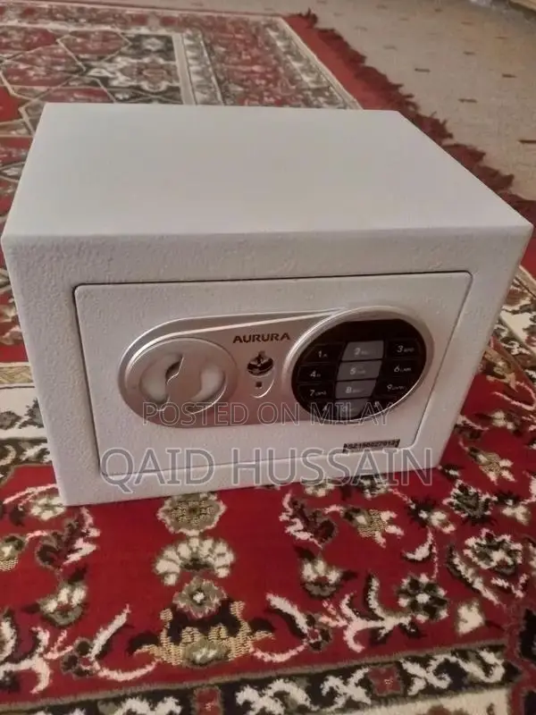 Digital Security Safe with Key and PIN Access