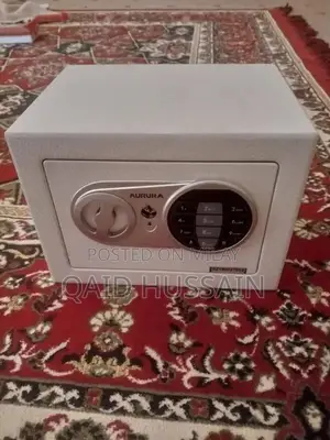 Digital Security Safe with Key and PIN Access