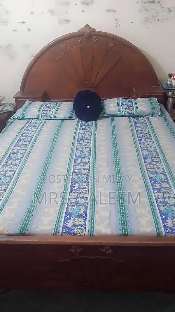 Chanoti Wooden Bed Frame with Storage Space