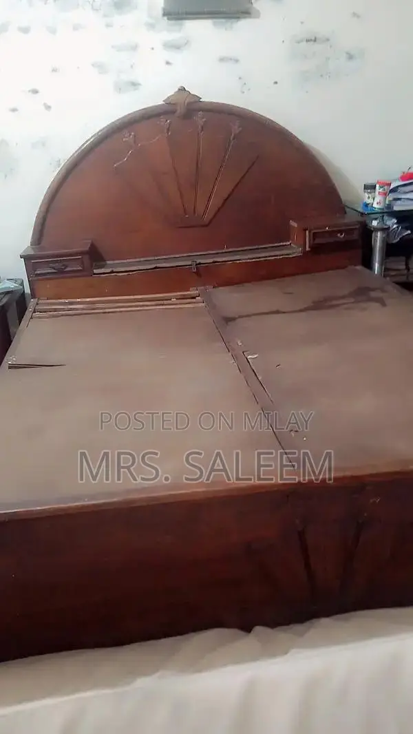 Chanoti Wooden Bed Frame with Storage Space