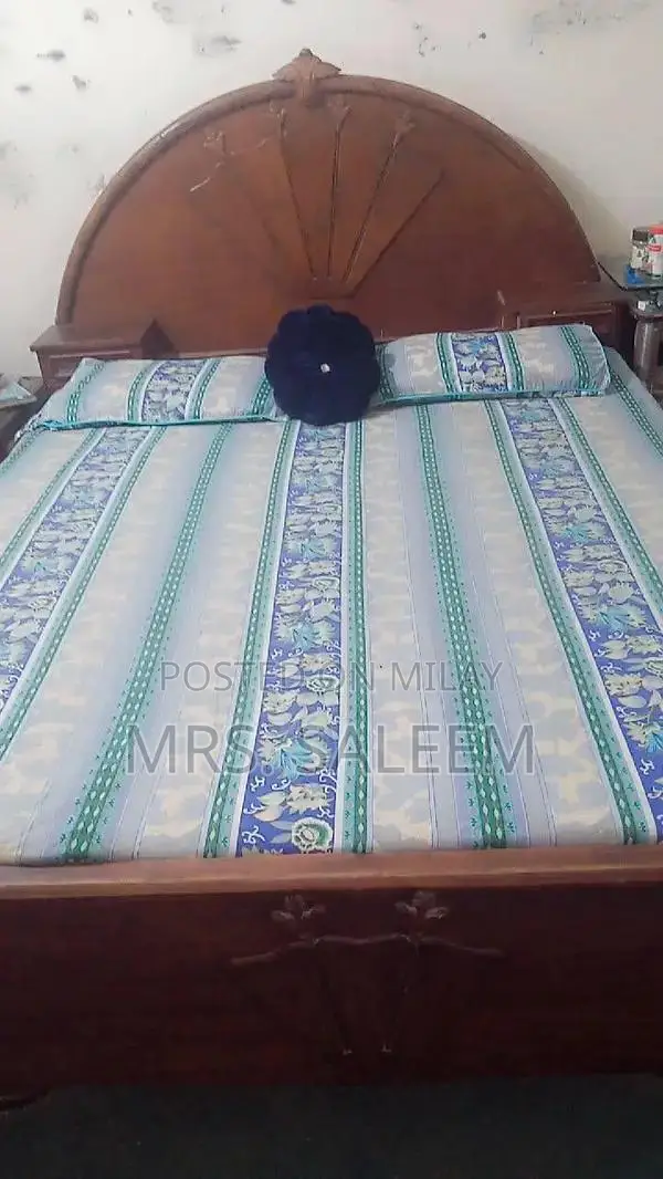 Chanoti Wooden Bed Frame with Storage Space