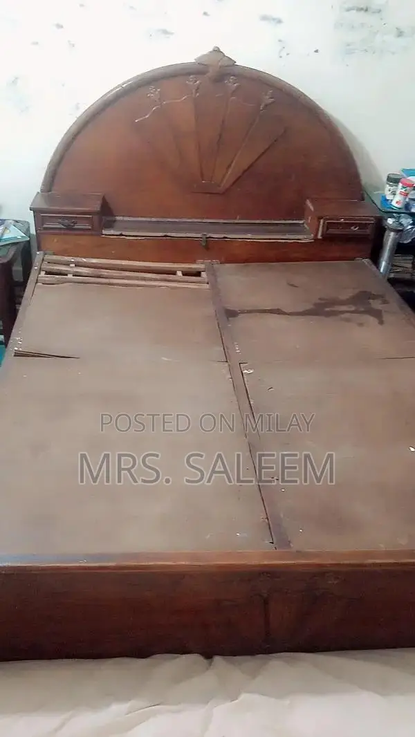 Chanoti Wooden Bed Frame with Storage Space