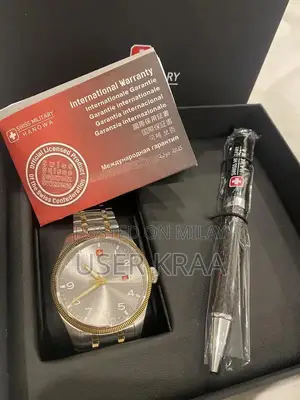 Swiss Military Hanowa Thunderbolt Analog Stainless Steel Wristwatch