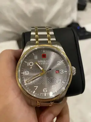 Swiss Military Hanowa Thunderbolt Analog Stainless Steel Wristwatch