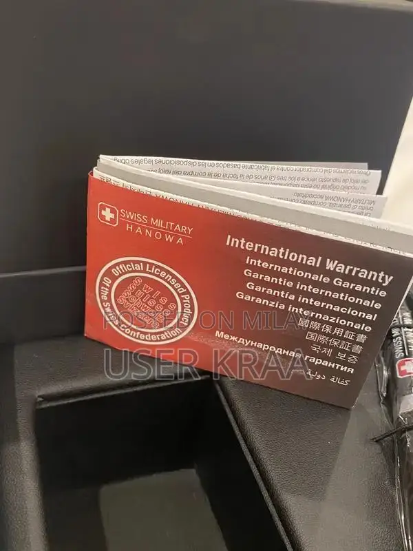 Swiss Military Hanowa Thunderbolt Analog Stainless Steel Wristwatch