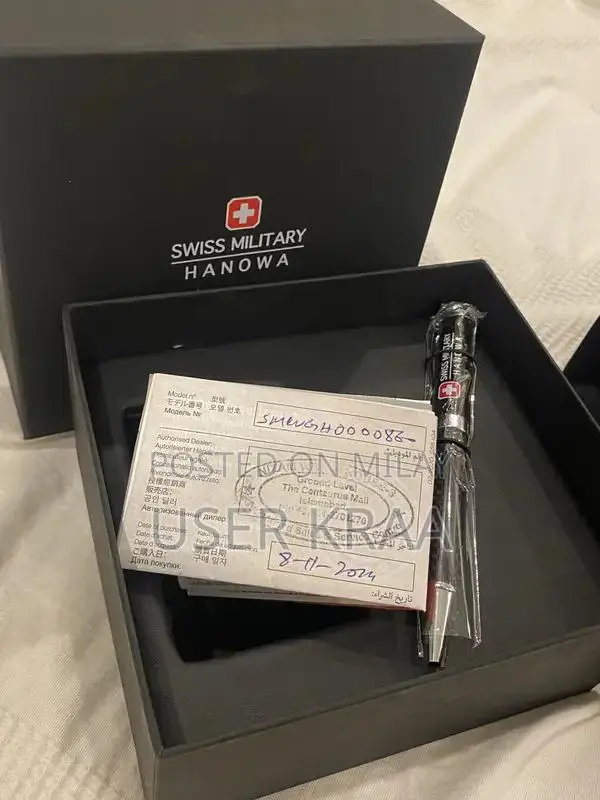 Swiss Military Hanowa Thunderbolt Analog Stainless Steel Wristwatch