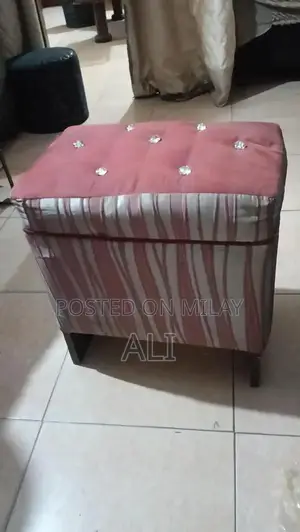 Rustic Chinyot Wooden Stool - Natural Furniture Accent