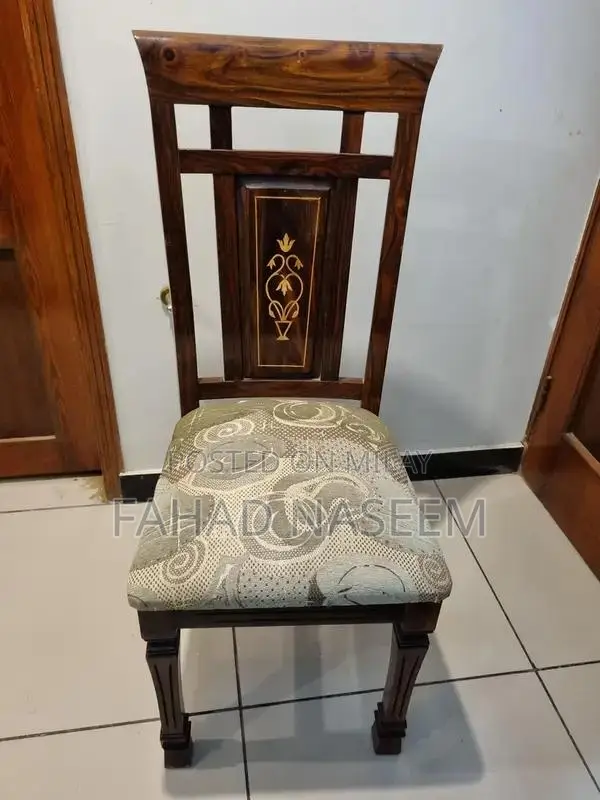 Modern Glass Dining Table Set with 6 Chairs