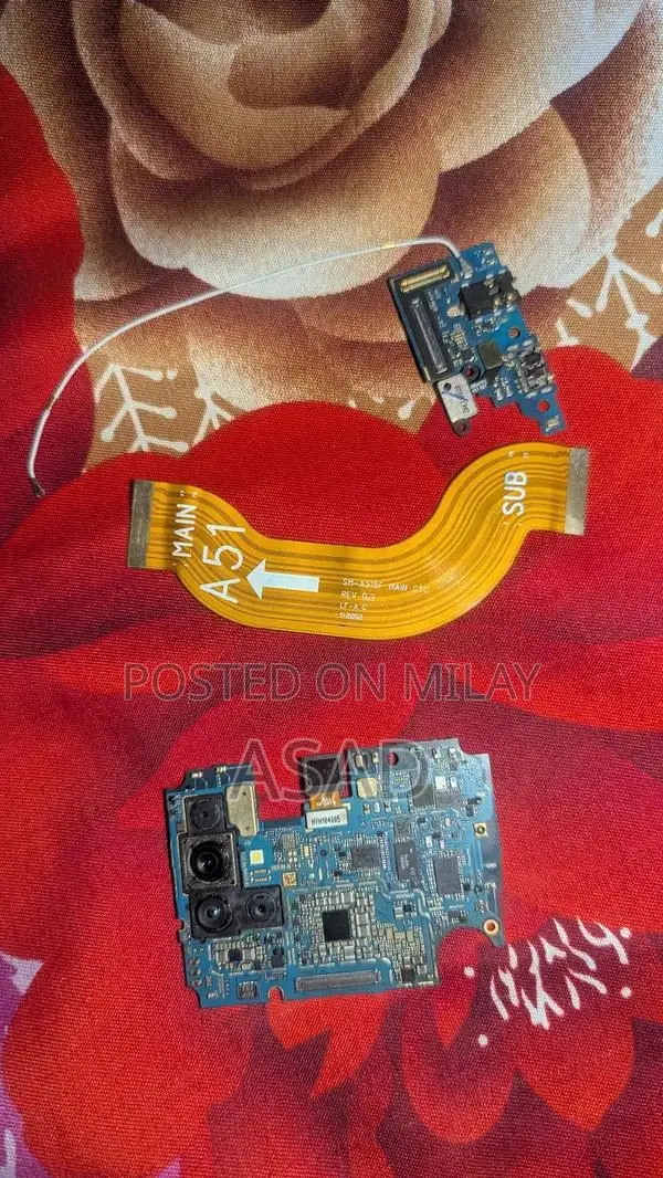 Samsung A51 Smartphone Repair Parts Board Set