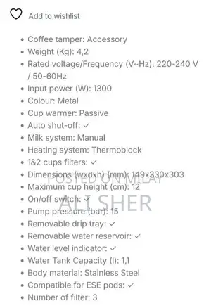 Coffee Machine and Grinder Set - Brand New Kitchen Appliances