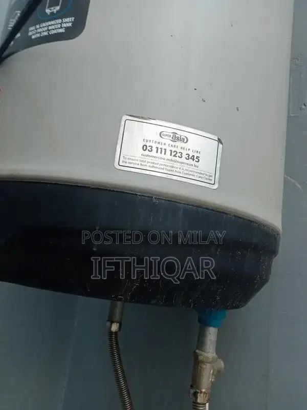 Super Asia Electric Water Geyser 44L Fast Heating EH-640