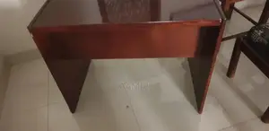 Comfortable Double Bed with Mattress and Writing Table Set