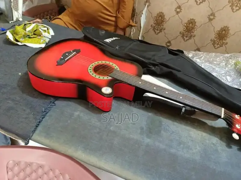 Musical Instrument Guitar in Pristine Condition with Carry Bag