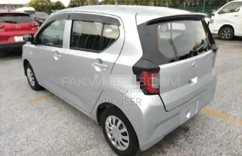 2022 Daihatsu Mira Silver Compact Sedan