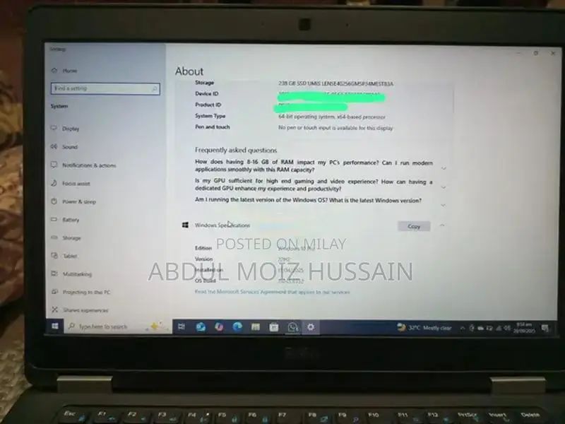 Dell Latitude E5470 Business Class Laptop