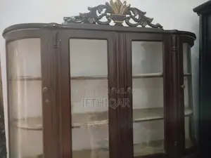 Photo - Chinoti 4-Door Wooden Showcase with 2 Drawers and 4 Cabinets