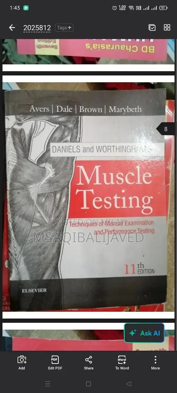 Physiotherapist, MCAT & Medical Training Books Collection