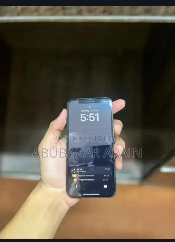 Apple iPhone 12 Unlocked Smartphone - 100% Battery Health