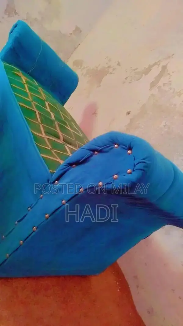 Blue Sofa - Comfortable Living Room Furniture