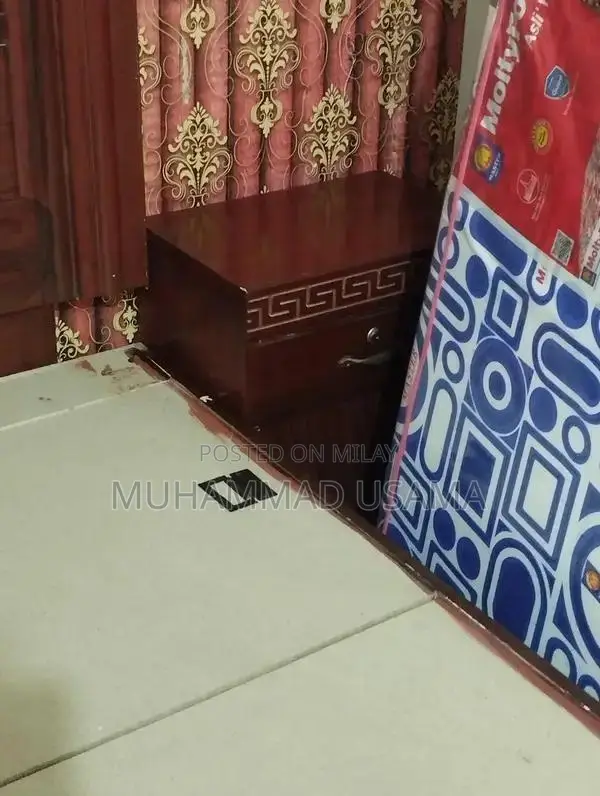 Sturdy Double Bed Frame with Chipboard Construction