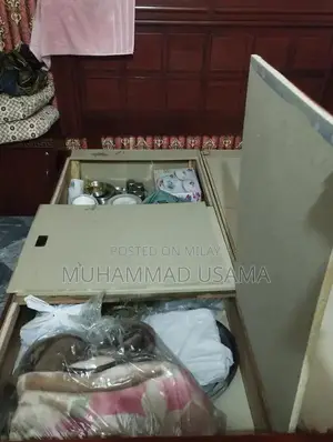 Sturdy Double Bed Frame with Chipboard Construction