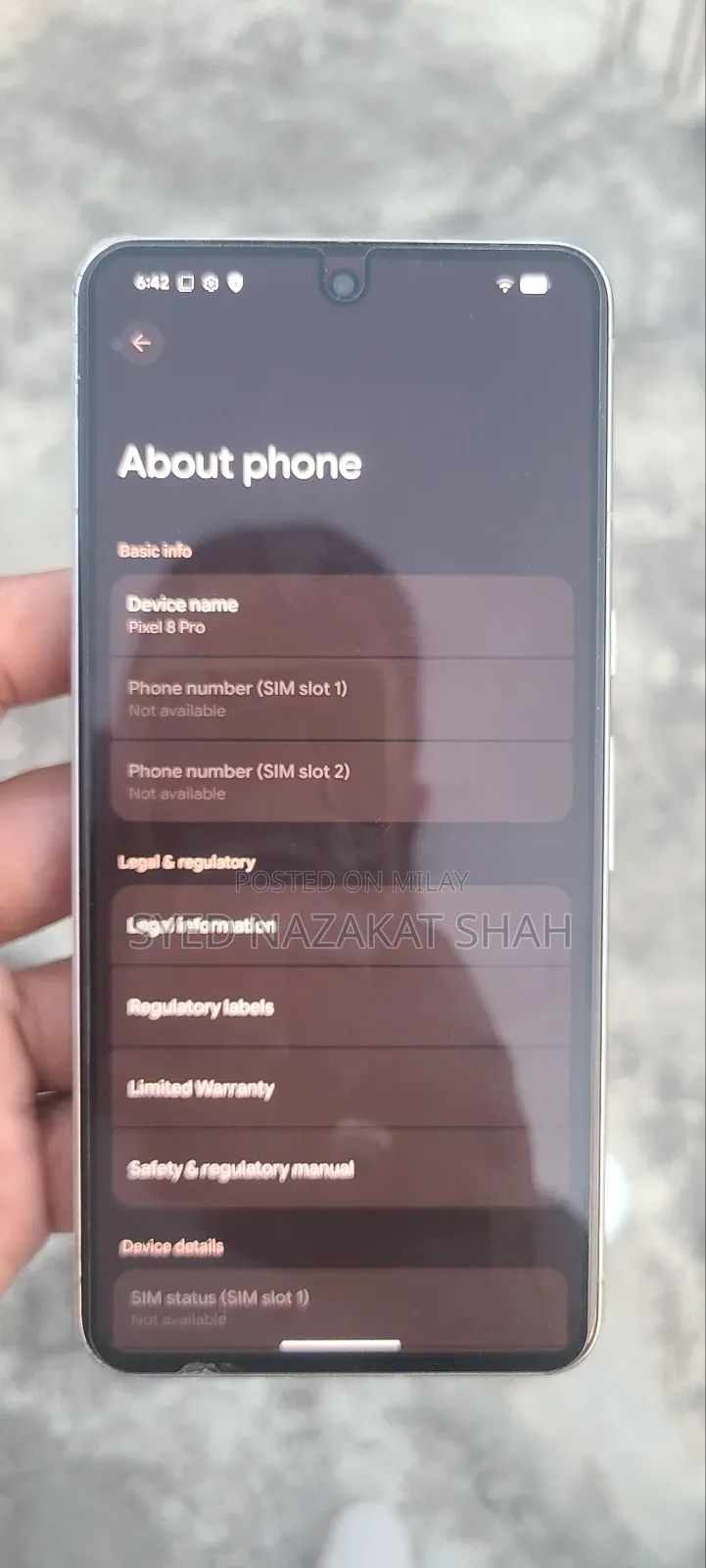 Google Pixel 8 Pro 256 GB White