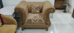 Comfortable and Spacious Sofa Set in Excellent Condition