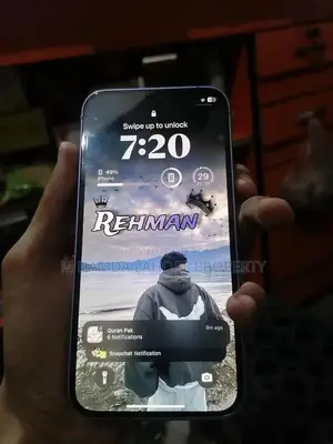 128GB Apple Smartphone with Original Box and High Battery Health