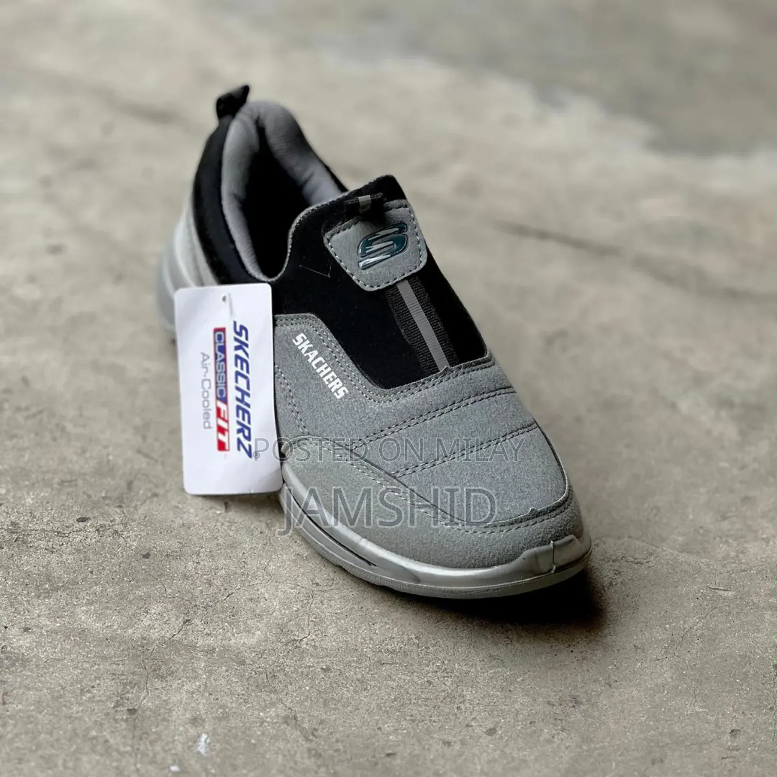 Man's Leather Casual Sneakers