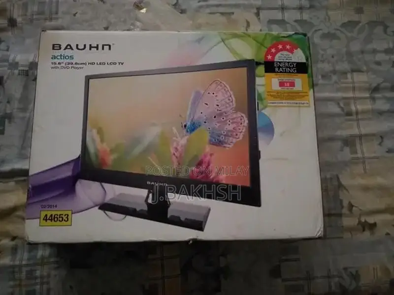 Bauhn 15.6" HD LED LCD TV with Integrated DVD Player