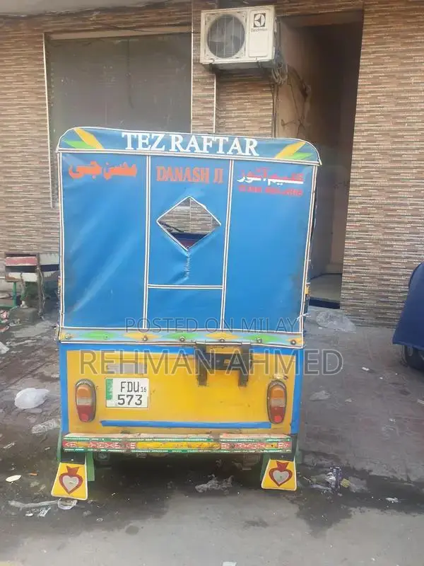 2016 Tez Raftar Auto Rickshaw - Good Condition