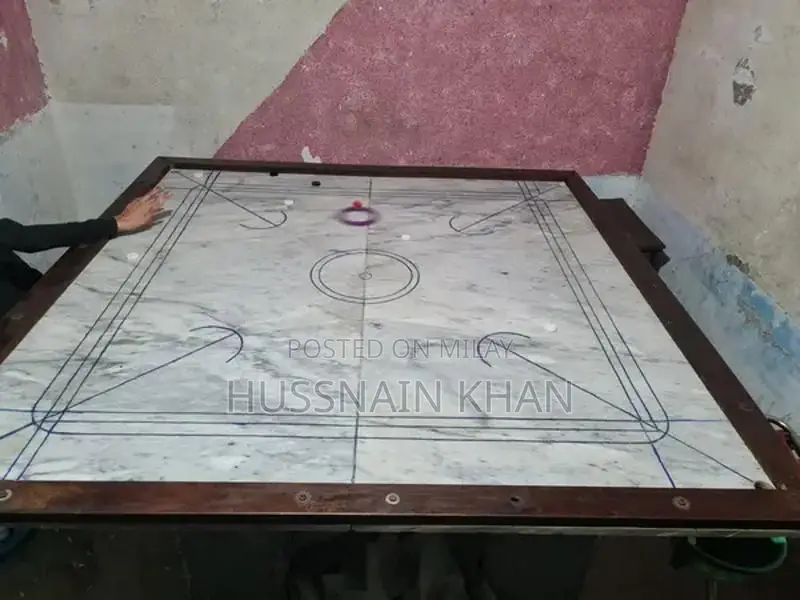 Carom Board 6-Inch Gaming Set with 3 Chairs